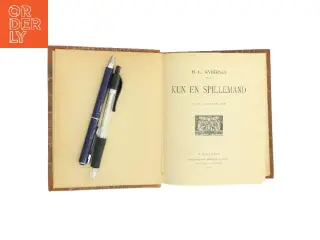 Kun en Spillemand af H. C. Andersen (Bog)
