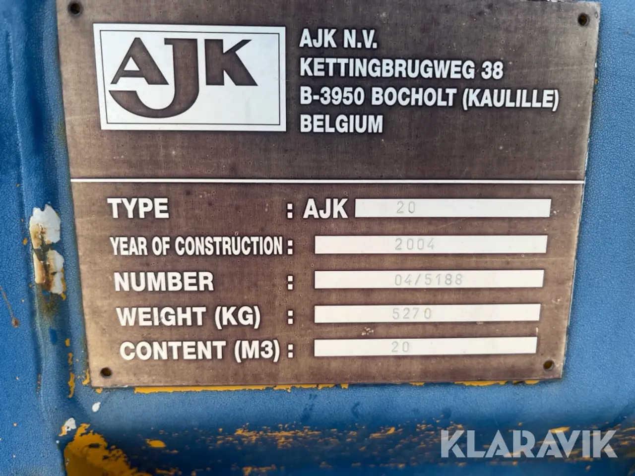 Billede 9 - Komprimatorkasse AJK 20 mobil