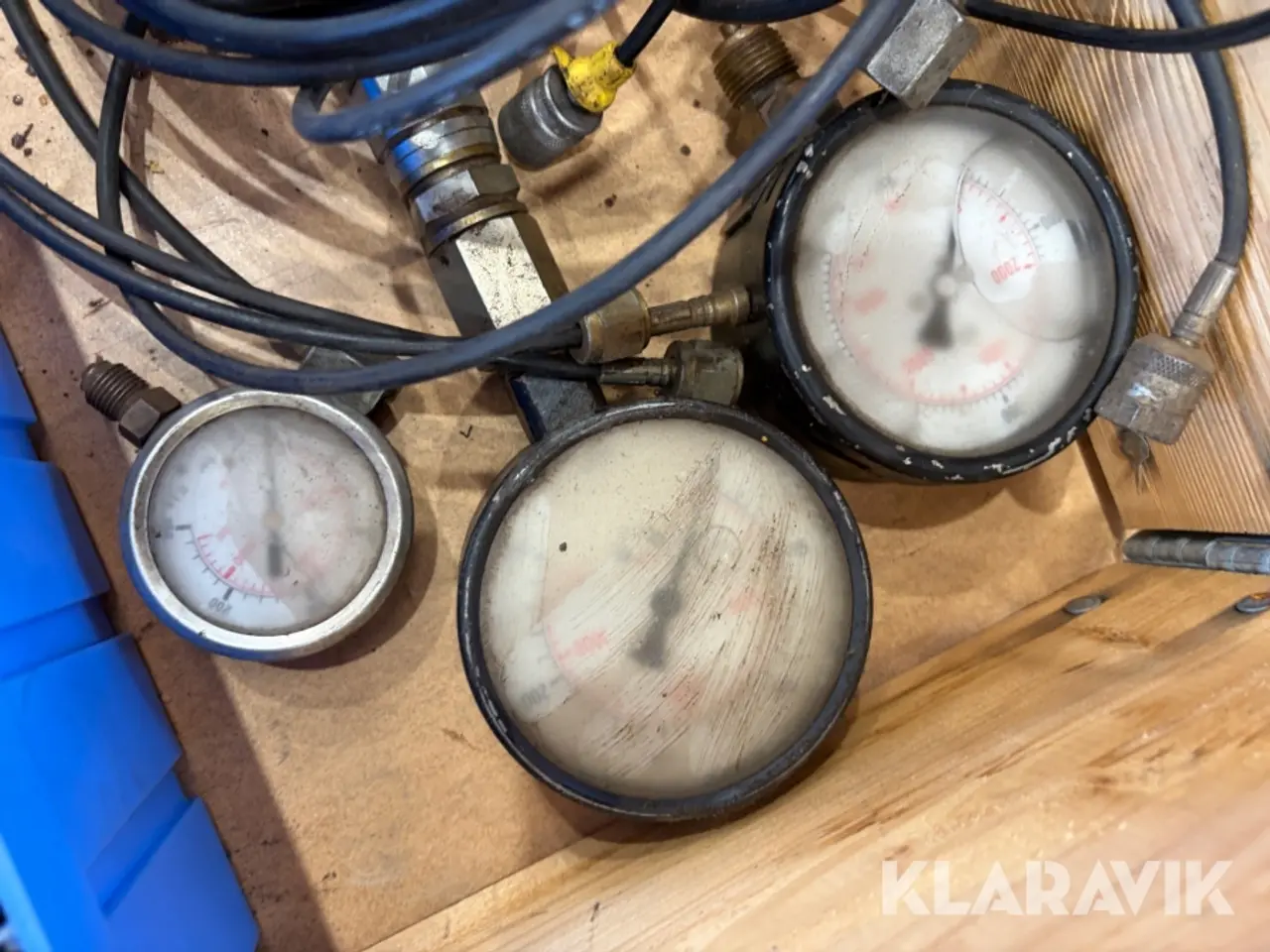 Billede 7 - Hydraulisk tryk ure - 10 kasser