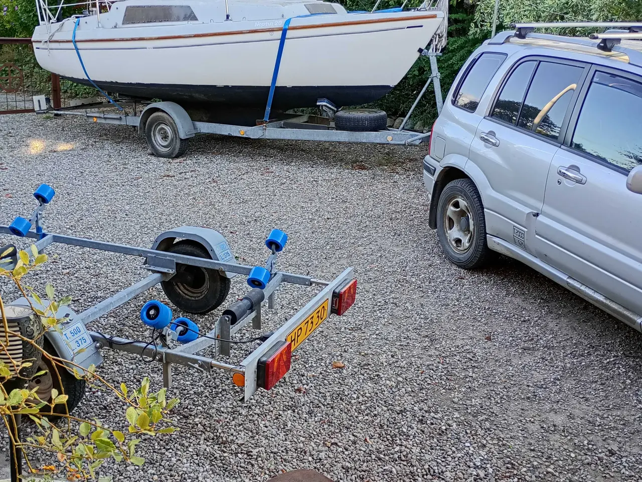 Billede 9 - Neptun 20, sejlbåd der kan komme ind på lavt vand.