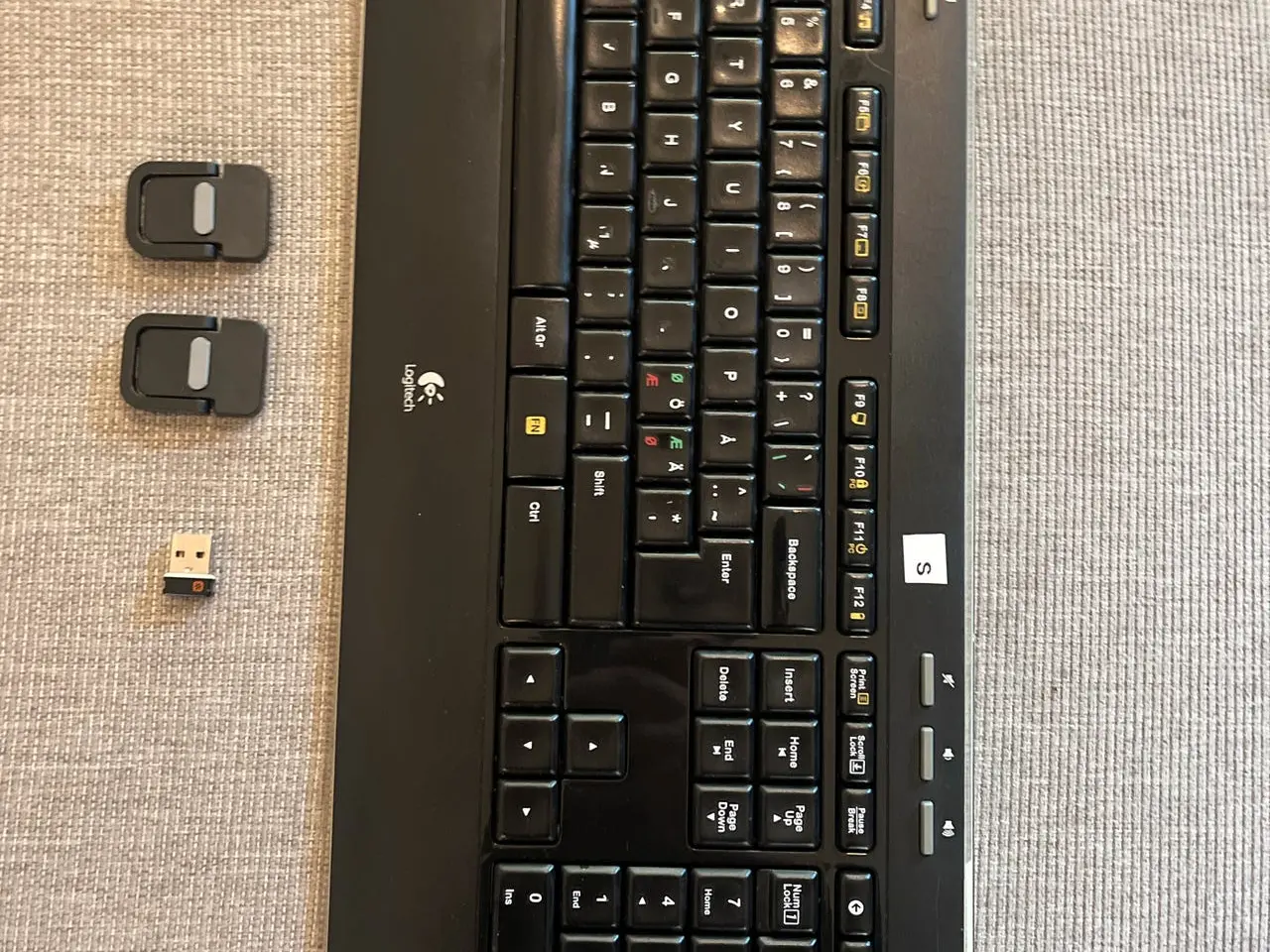 Billede 1 - Logitech trådløst tastatur K520