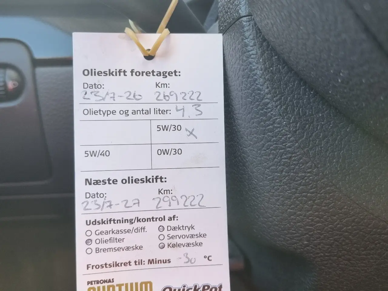 Billede 10 - VW Golf 1,6Tdi - synet 