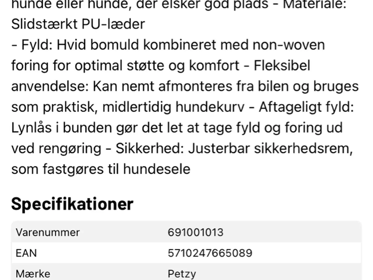 Billede 6 - Hundebilsæde, bæretaske mm.