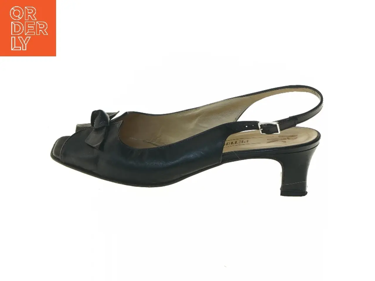 Billede 1 - Sort Peter Kaiser slingback sko fra Peter Kaiser (str. 40 )