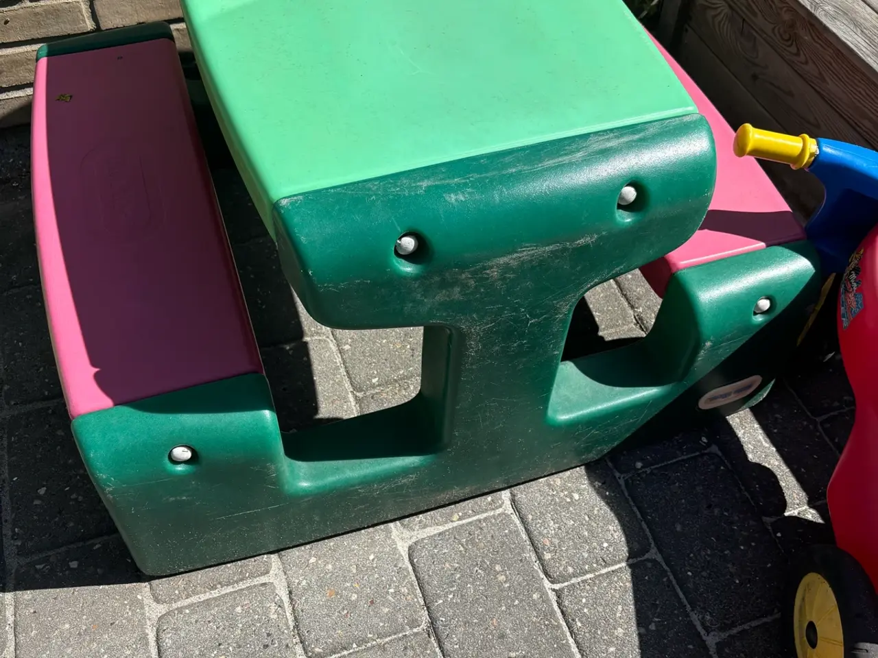 Billede 2 - Bord bænkesæt i plastisk