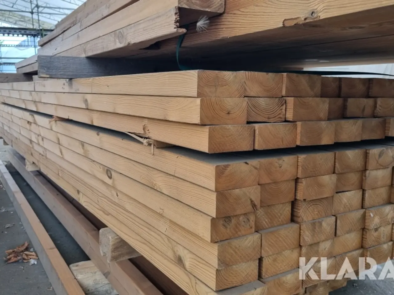 Billede 4 - Træ / Lægter - 108styk 90x39x3600mm Høvlet