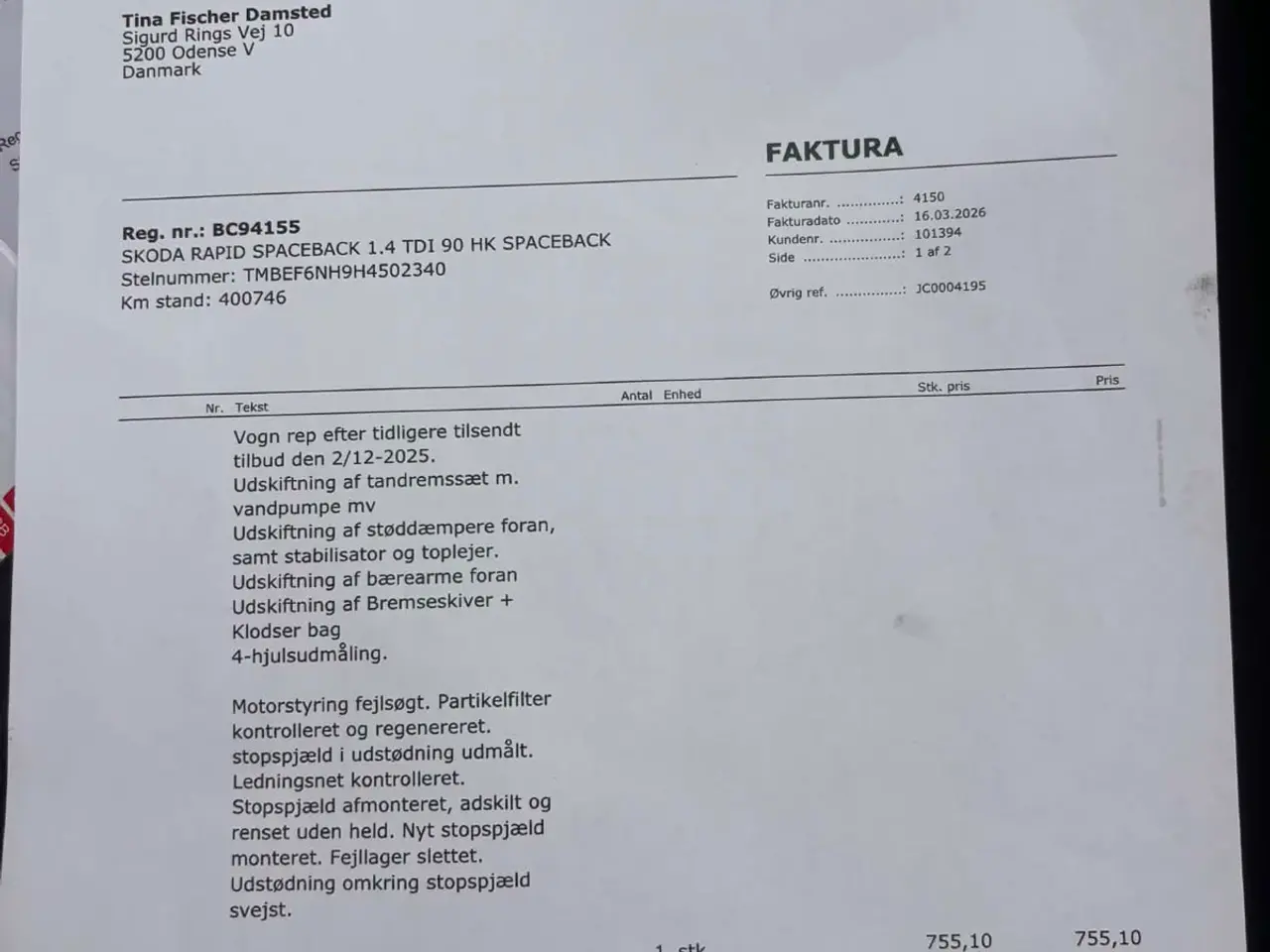 Billede 14 - Fin skoda