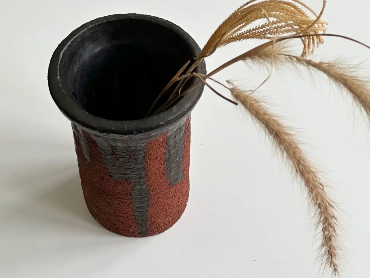 Billede 2 - Håndlavet keramikvase