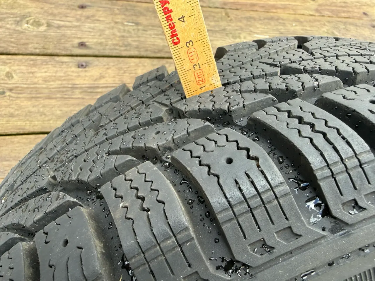 Billede 1 - Vinterdæk på 14” stålfælge - 4 stk. 175/65x14