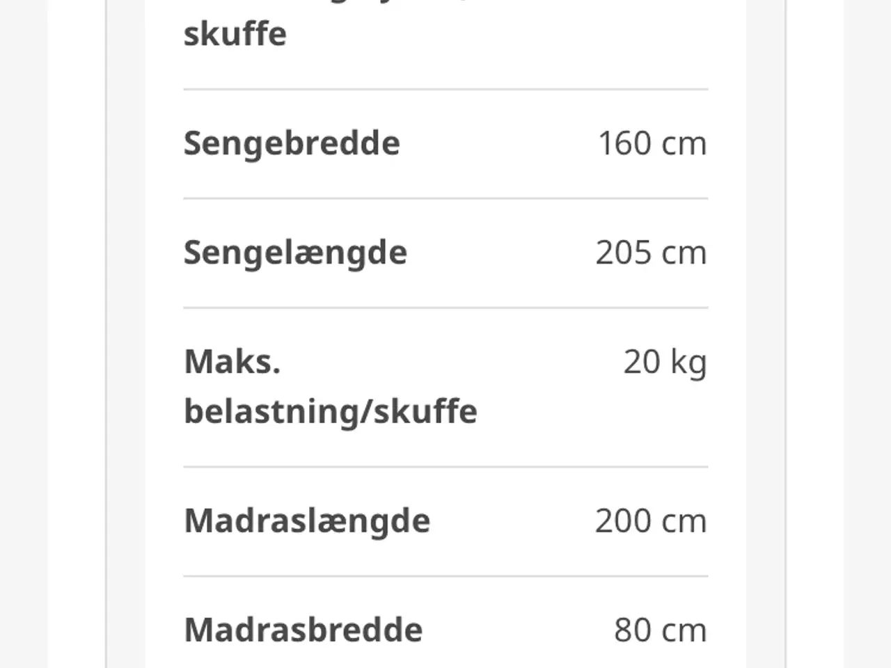 Billede 2 - Brimnes IKEA udtræksseng hvid