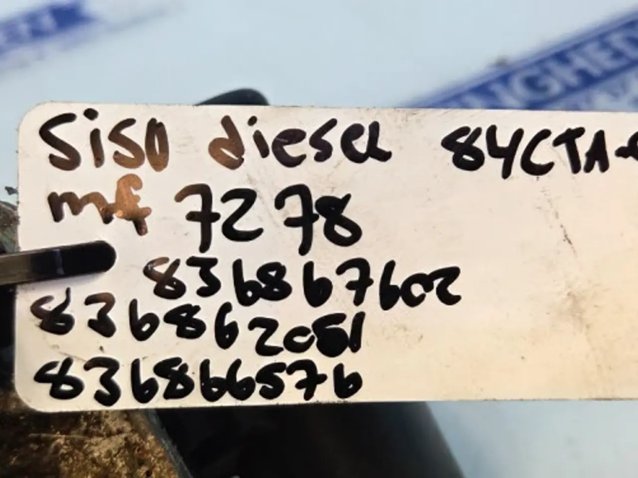 Billede 14 - SisuDiesel 84CTA-4V Brændstoffilter 836867602