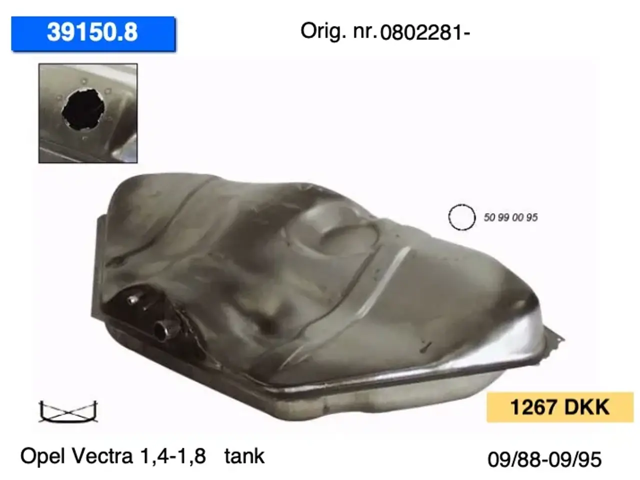 Billede 1 - Opel Vectra tanke