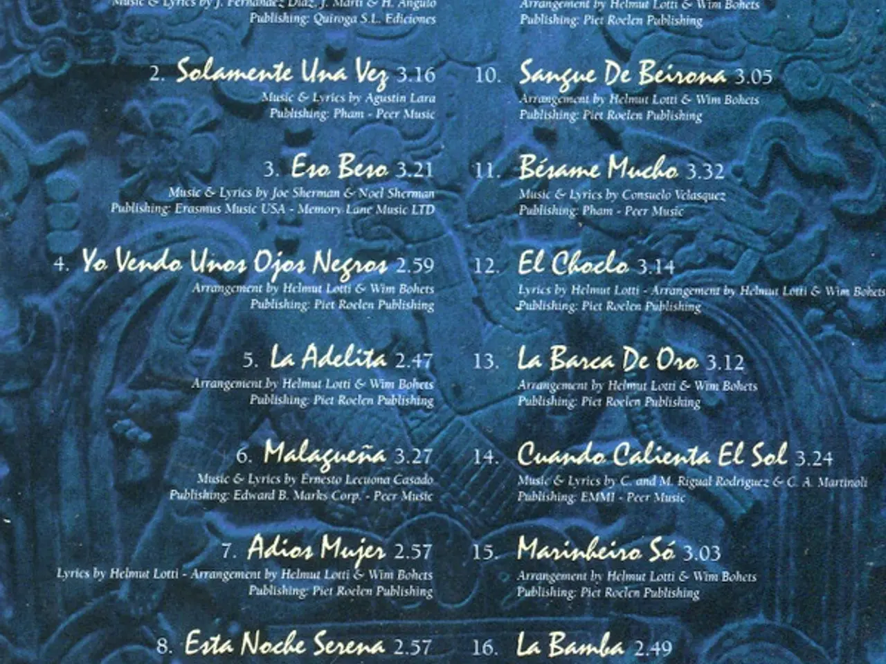 Billede 2 - Helmut Lotti With The… – Latino Classics – CD