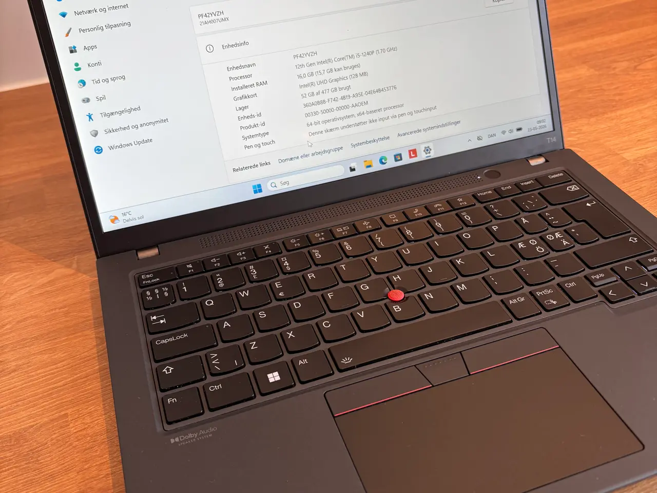 Billede 1 - Lenovo ThinkPad T14 Gen 3