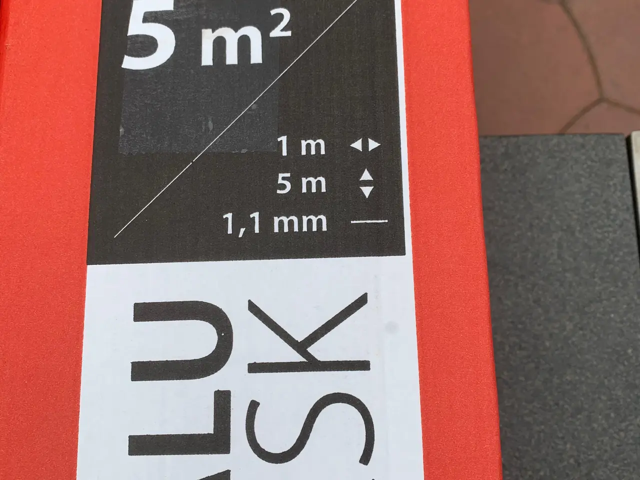 Billede 1 - Alu venyl tag