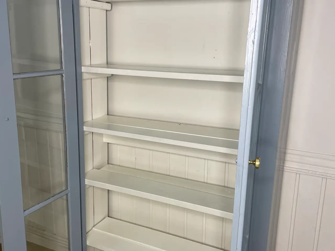 Billede 2 - 2,20cm høj vintage vitrine