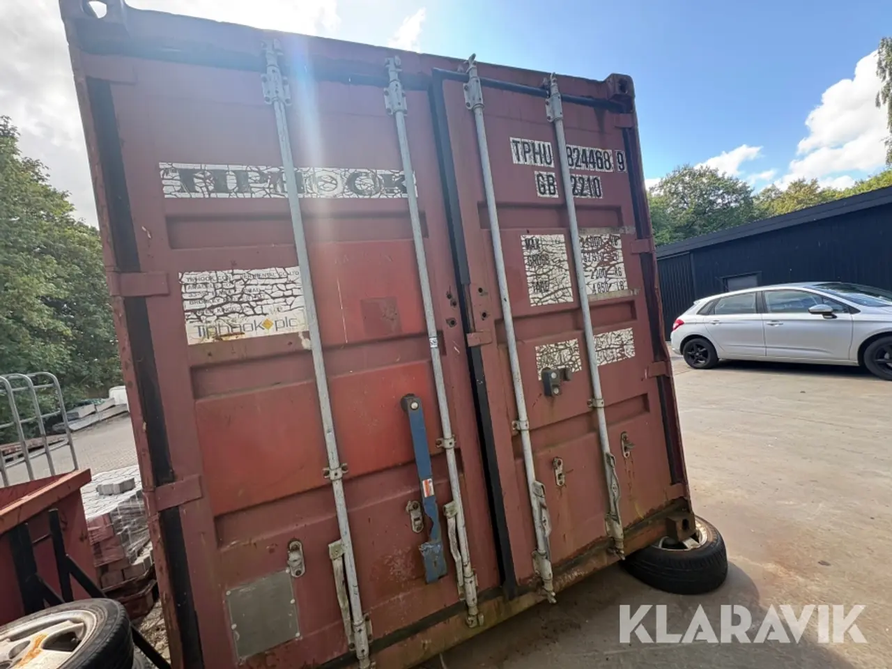 Billede 2 - Container Tiphook 20 fods Med reol