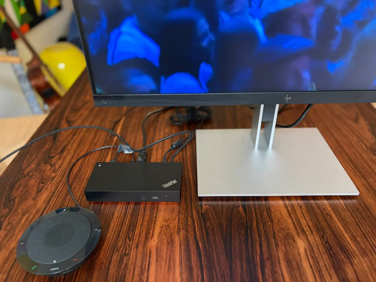 Billede 7 - Arbejdsstation - HP 27” skærm, ThinkPad USB-C dock