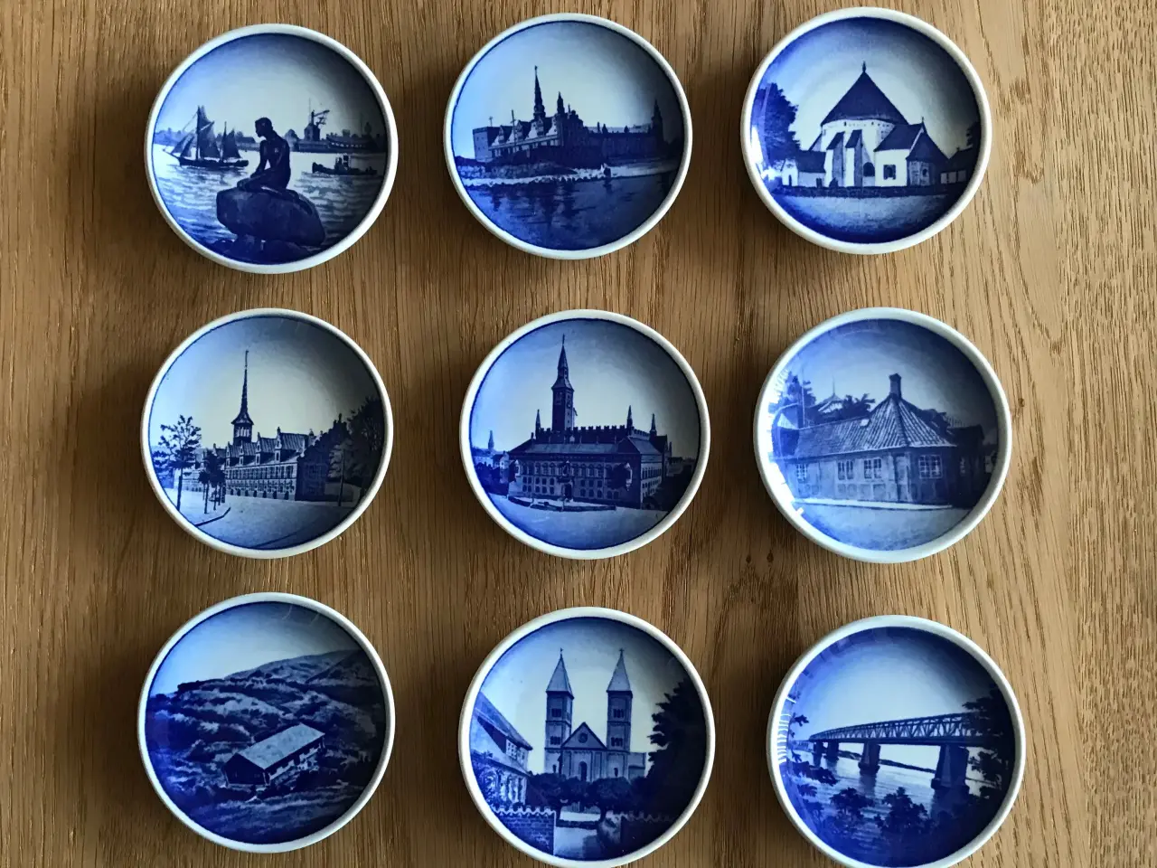 Billede 1 - Miniplatte fra Royal Copenhagen, dia. 8 cm
