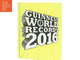Guinness World Records 2016 af Redaktør: Craig Glenday (Bog)