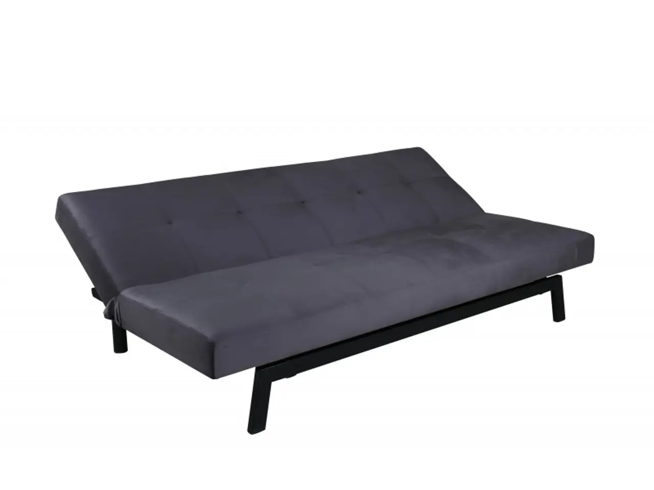 Billede 2 - Bodil Sovesofa - Mørkegrå Velour