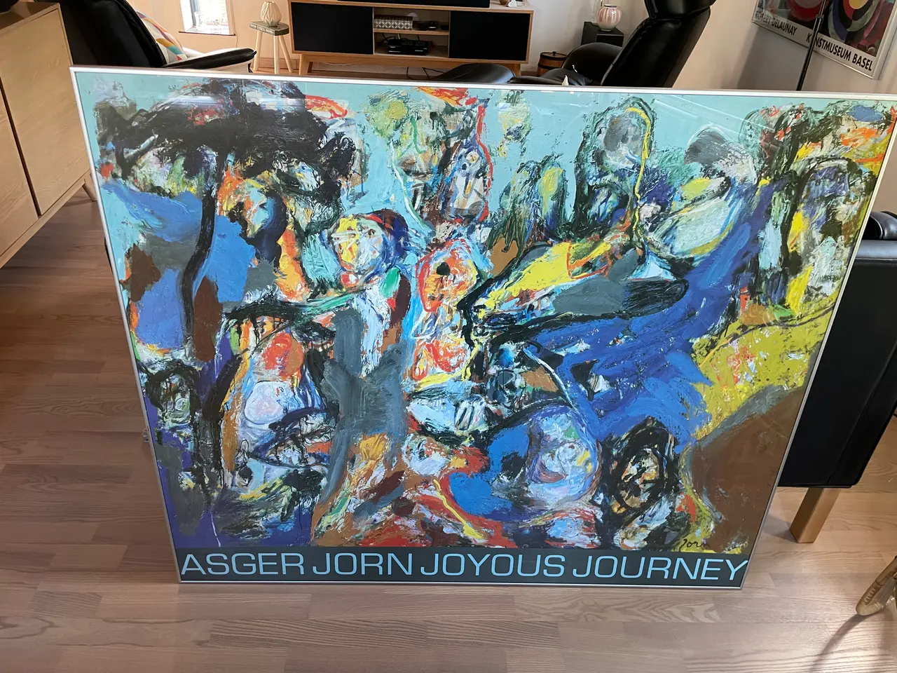 Billede 1 - Asger Jorn indrammet plakat