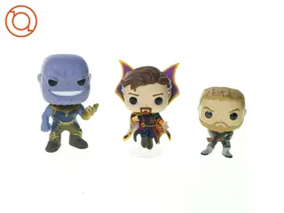 Funko pop fihutet - 3stk fra Marvel (str. 9 x 6 cm)