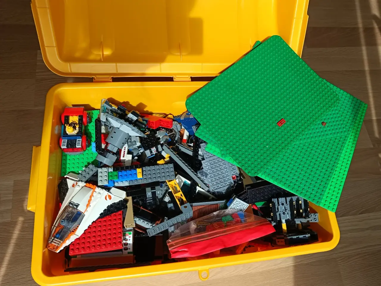Billede 1 - Stor samling blandede LEGO klodser