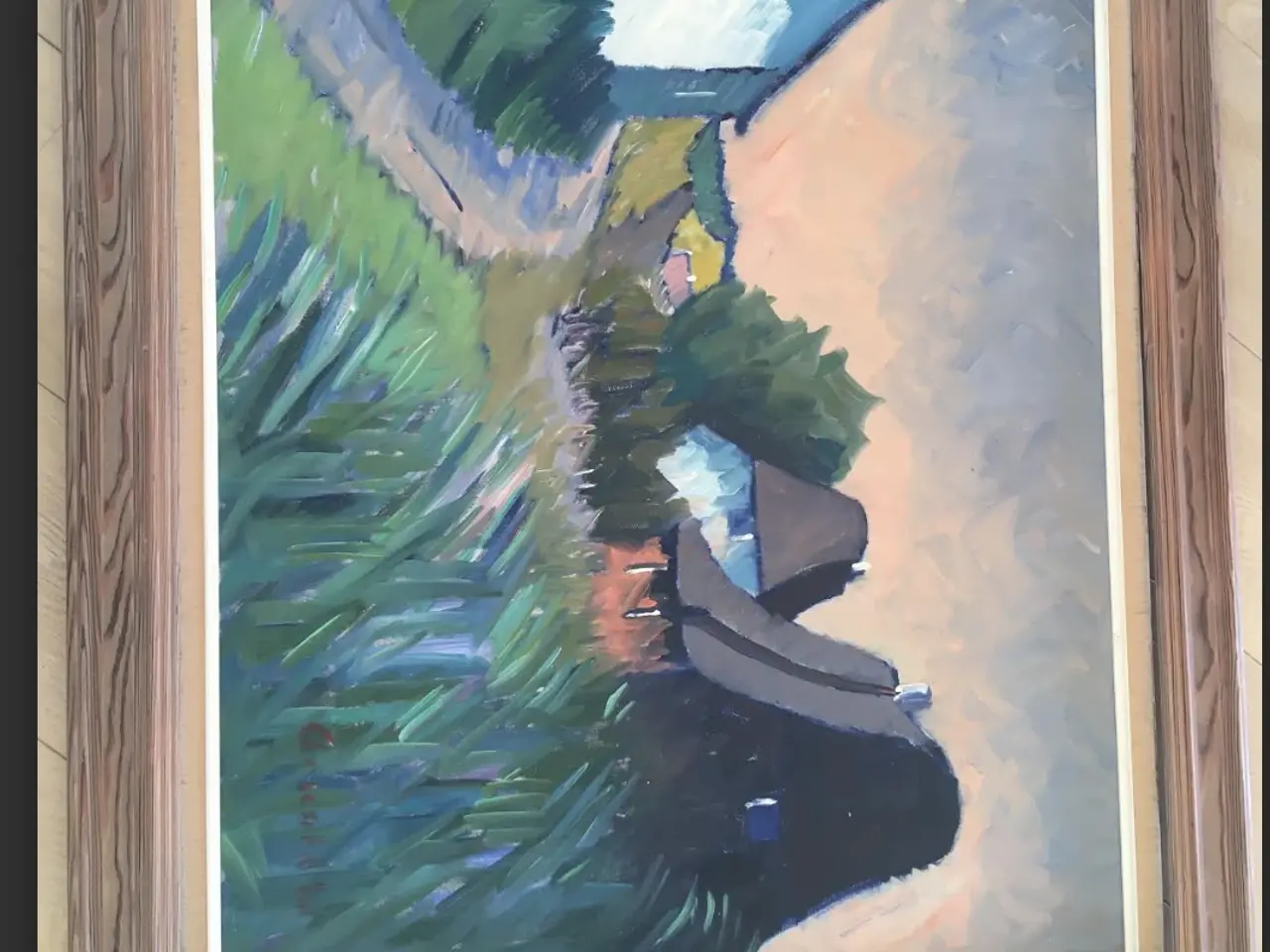 Billede 1 - Oliemaleri – 64×74 cm  
