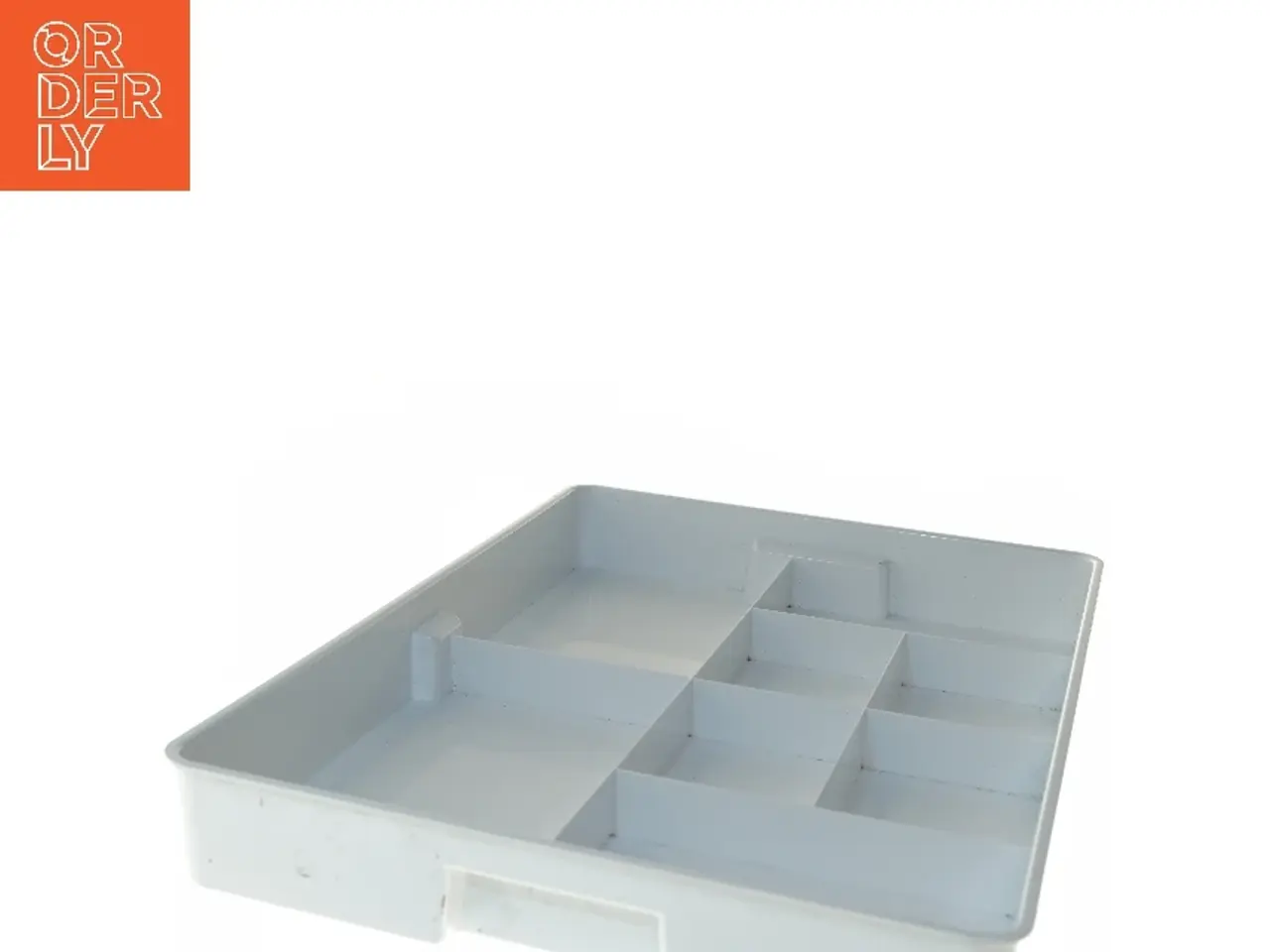 Billede 3 - Hvid plast KUGGIS indsats 8 rum IKEA (str. 50x35 cm)