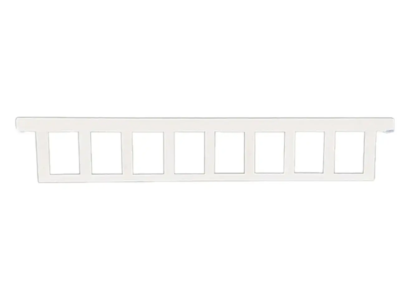 Billede 1 - Hængefyld, lodrette 50x300, Hvid