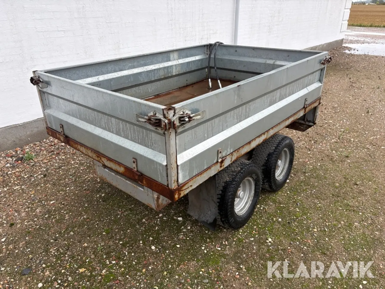 Billede 4 - Trailer med hydraulisk tip
