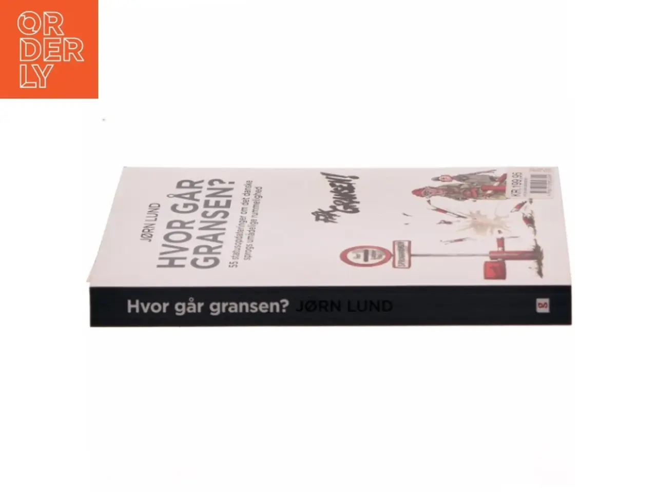 Billede 2 - 'Hvor går gransen?' af Jørn Lund (f. 1946) (bog)