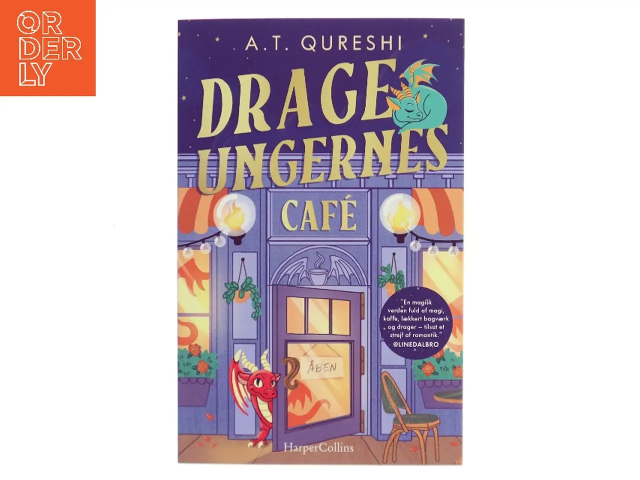 Billede 1 - Drageungernes café af A. T. Qureshi (Bog)