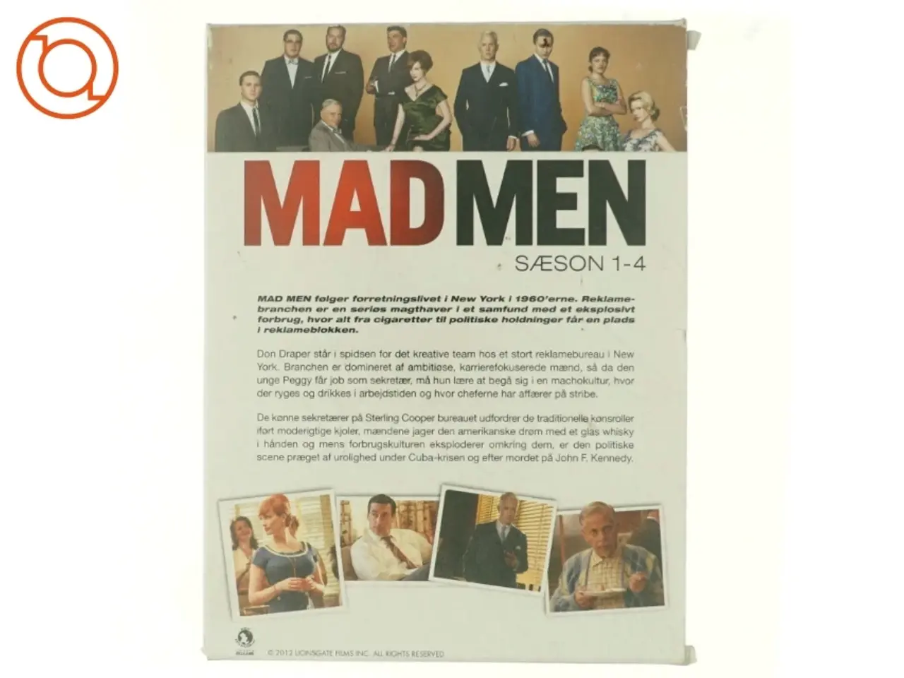 Billede 3 - MAD MEN- S’SON 1 - 4 BOX