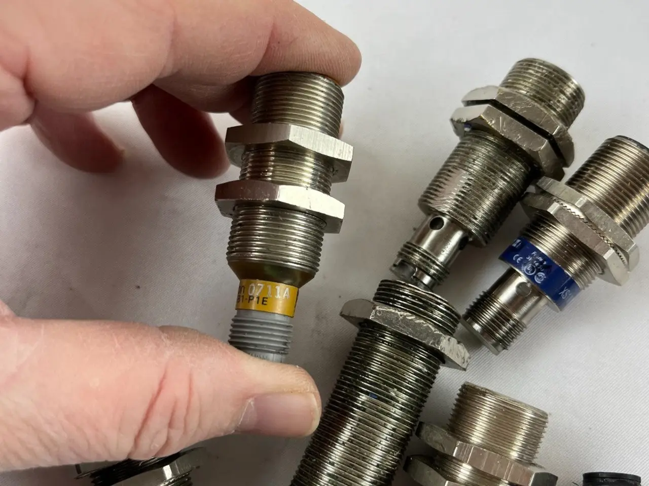 Billede 10 - parti of 7x Inductive Proximity Sensors M18 Brands