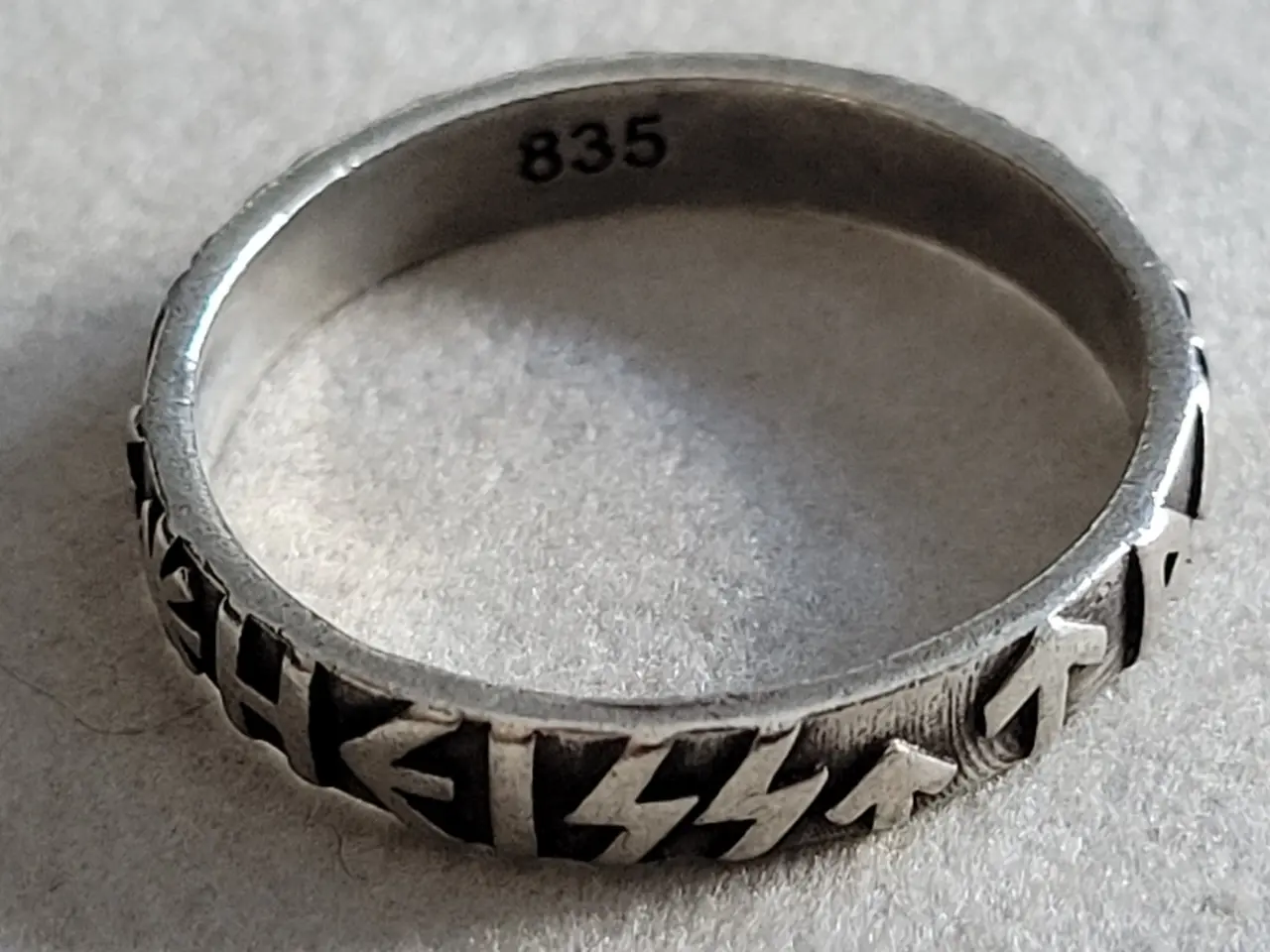 Billede 2 - Tyskland 2. verdenskrig SS fingerring