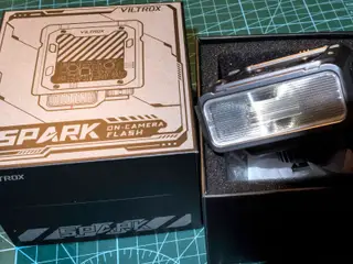 Flash. Viltrox Z3 Spark on Camera. Flash til nikon
