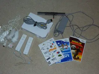 Nintendo Wii med spil