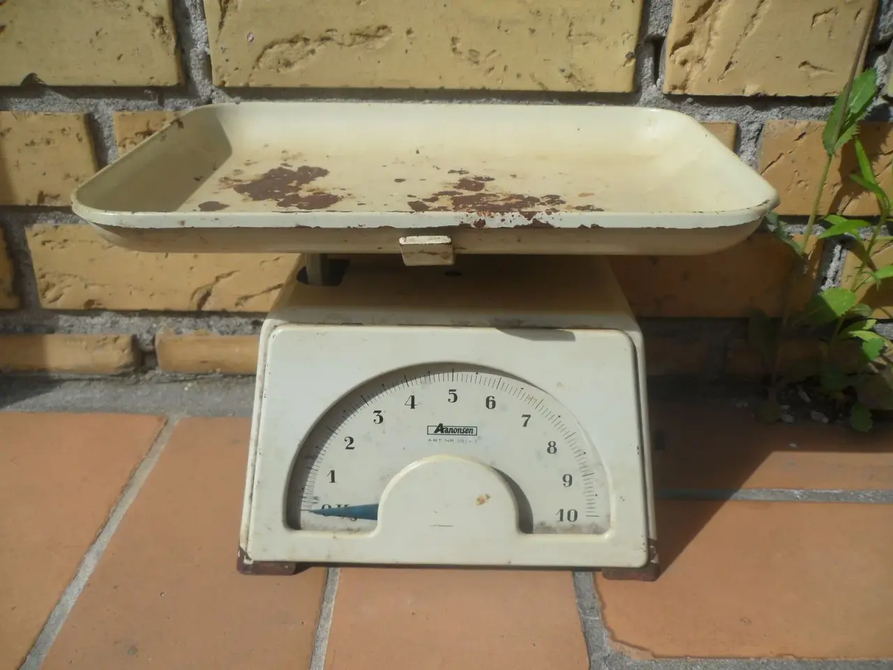 Billede 1 - Gammel Norsk 10kg's vægt