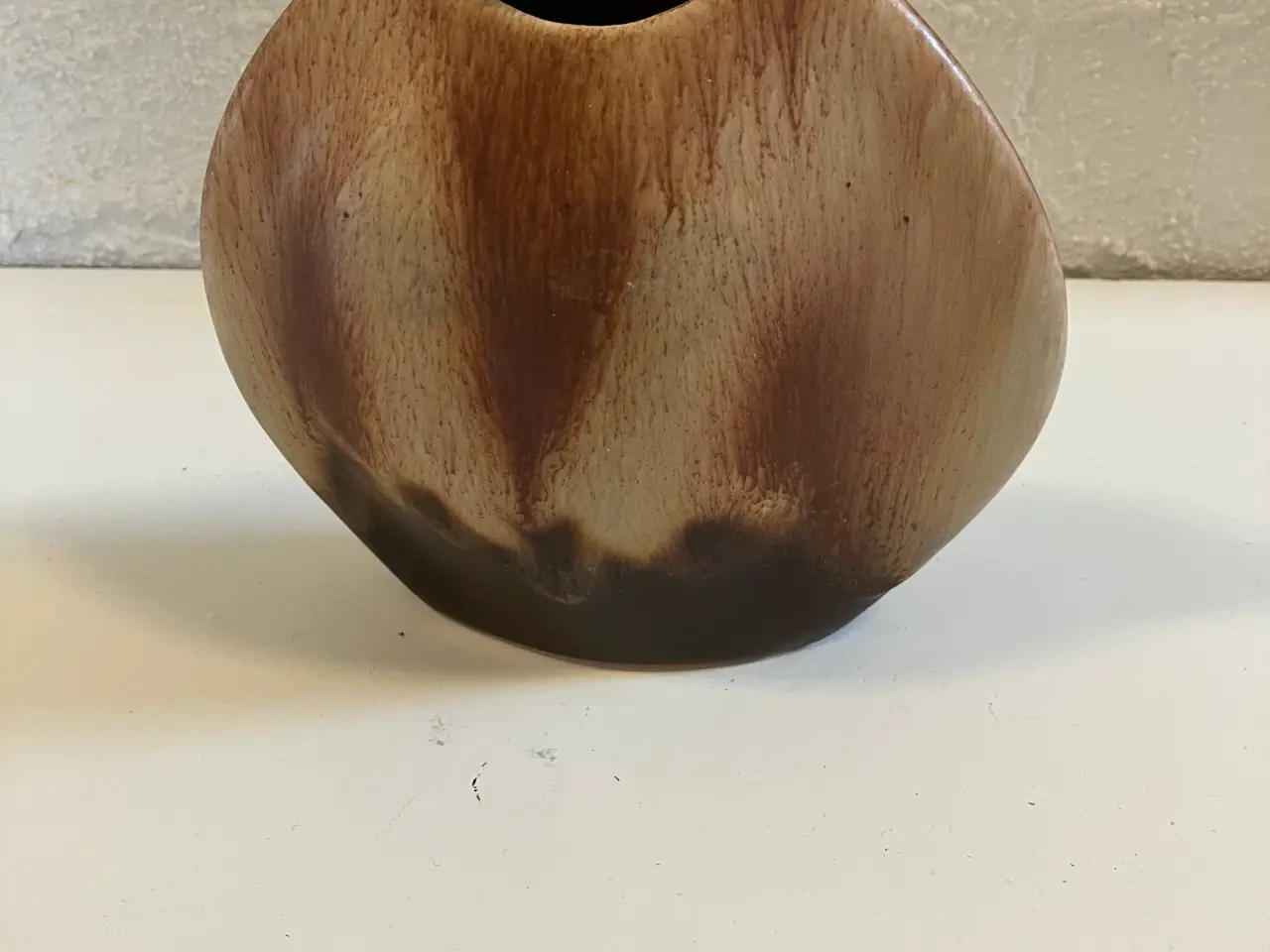 Billede 3 - Ovalformet keramik vase