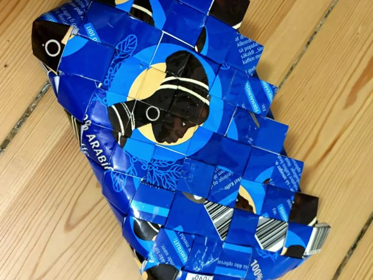 Billede 2 - Unik, håndflettet clutch af Cirkel Kaffe-poser 