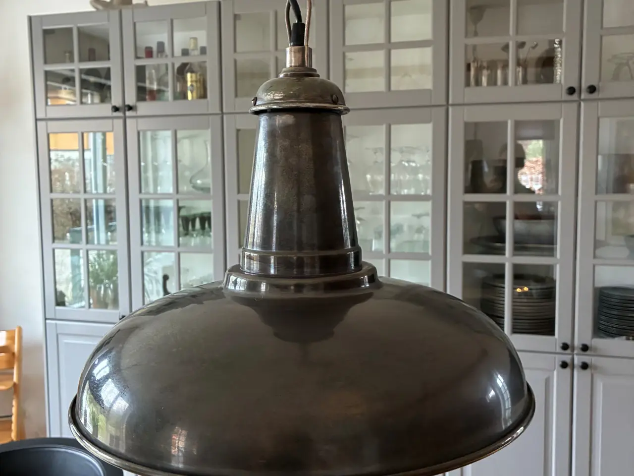 Billede 3 - Spisebordslamper, Antik sølv