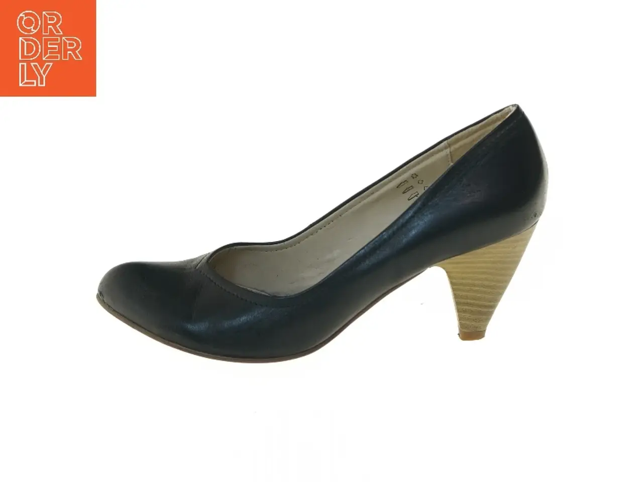 Billede 1 - Sorte depeche pumps fra depeche (str. 38 )