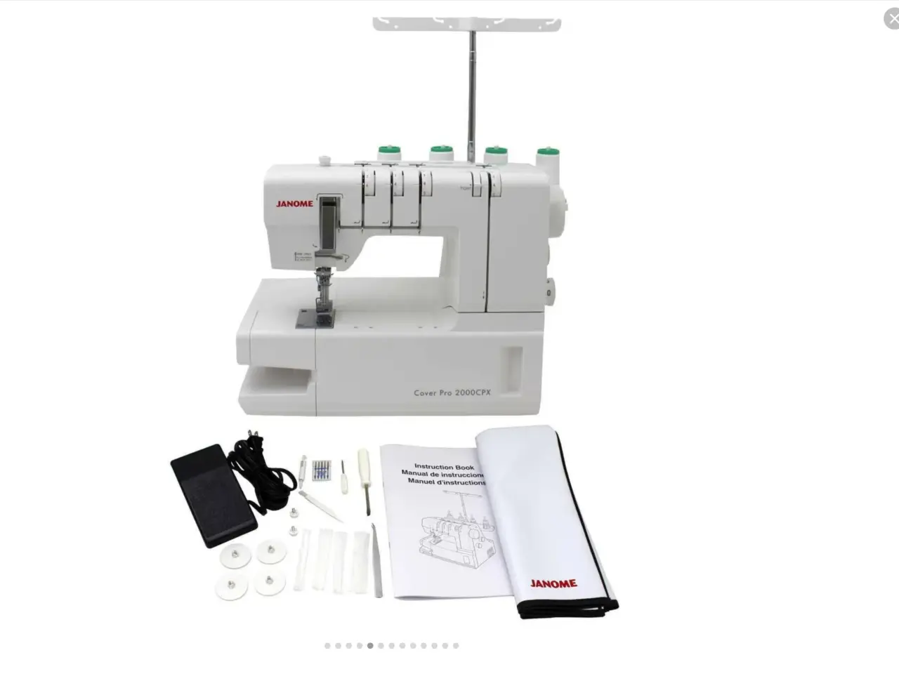 Billede 1 - Janome CoverPro 2000 CPX - aldrig brugt