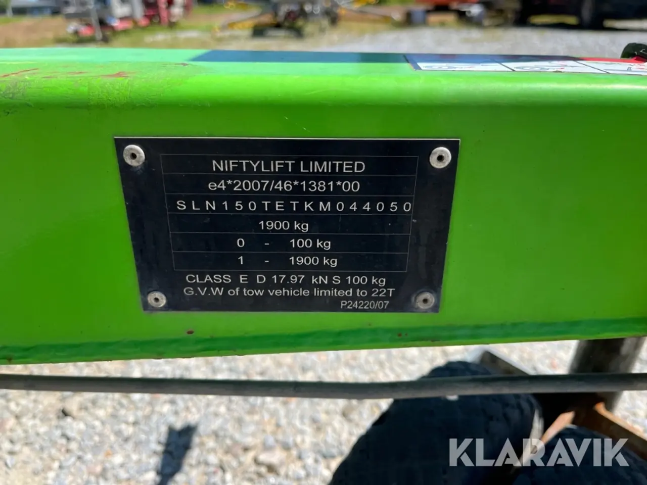 Billede 10 - Trailerlift Nifty 150 T