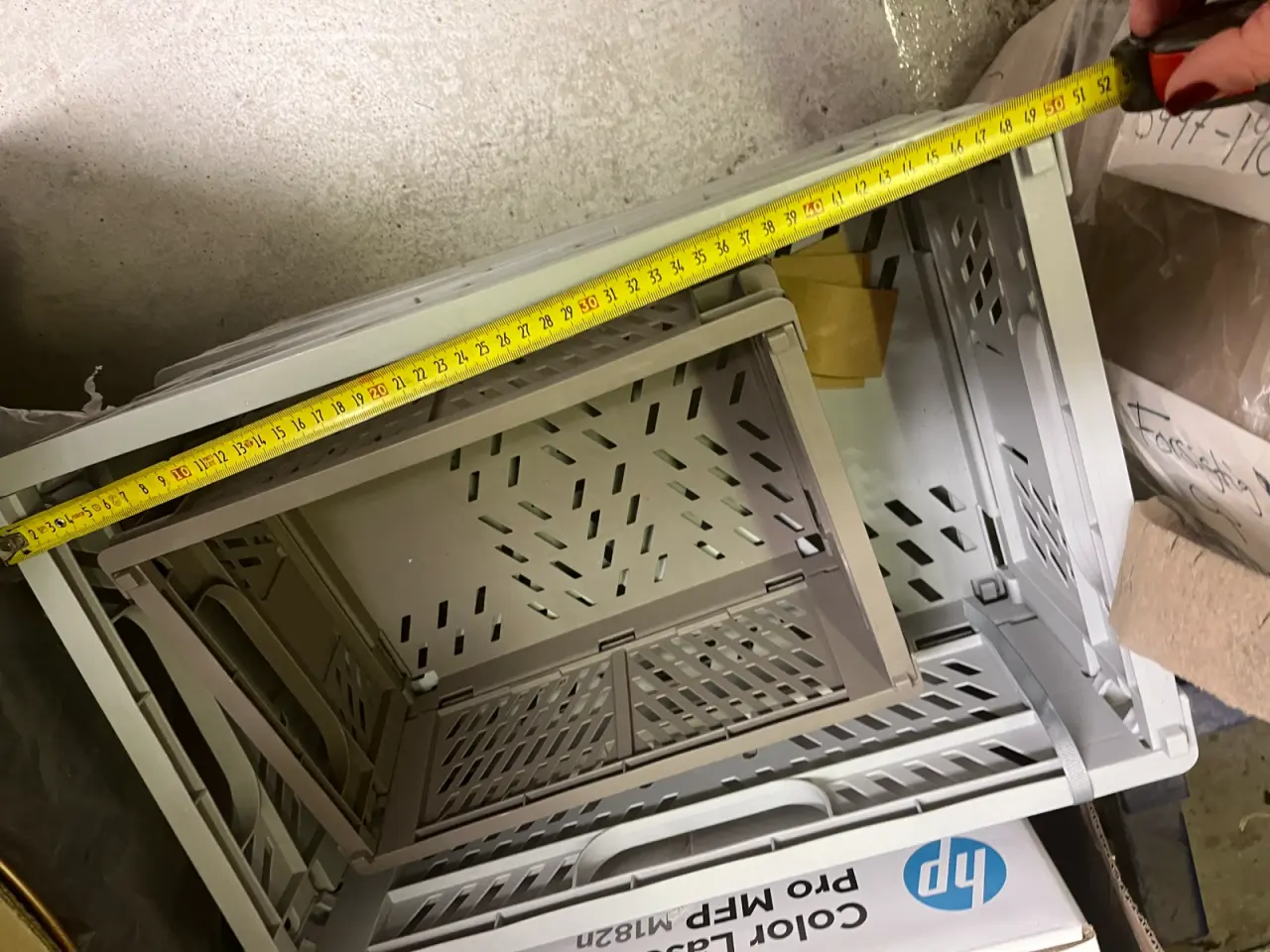 Billede 1 - Opbevaring foldbar kasse