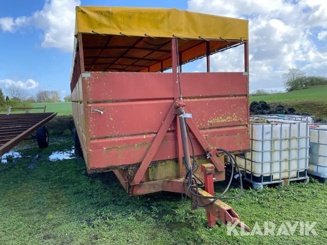 Billede 2 - Grise / kreaturvogn 28 m2