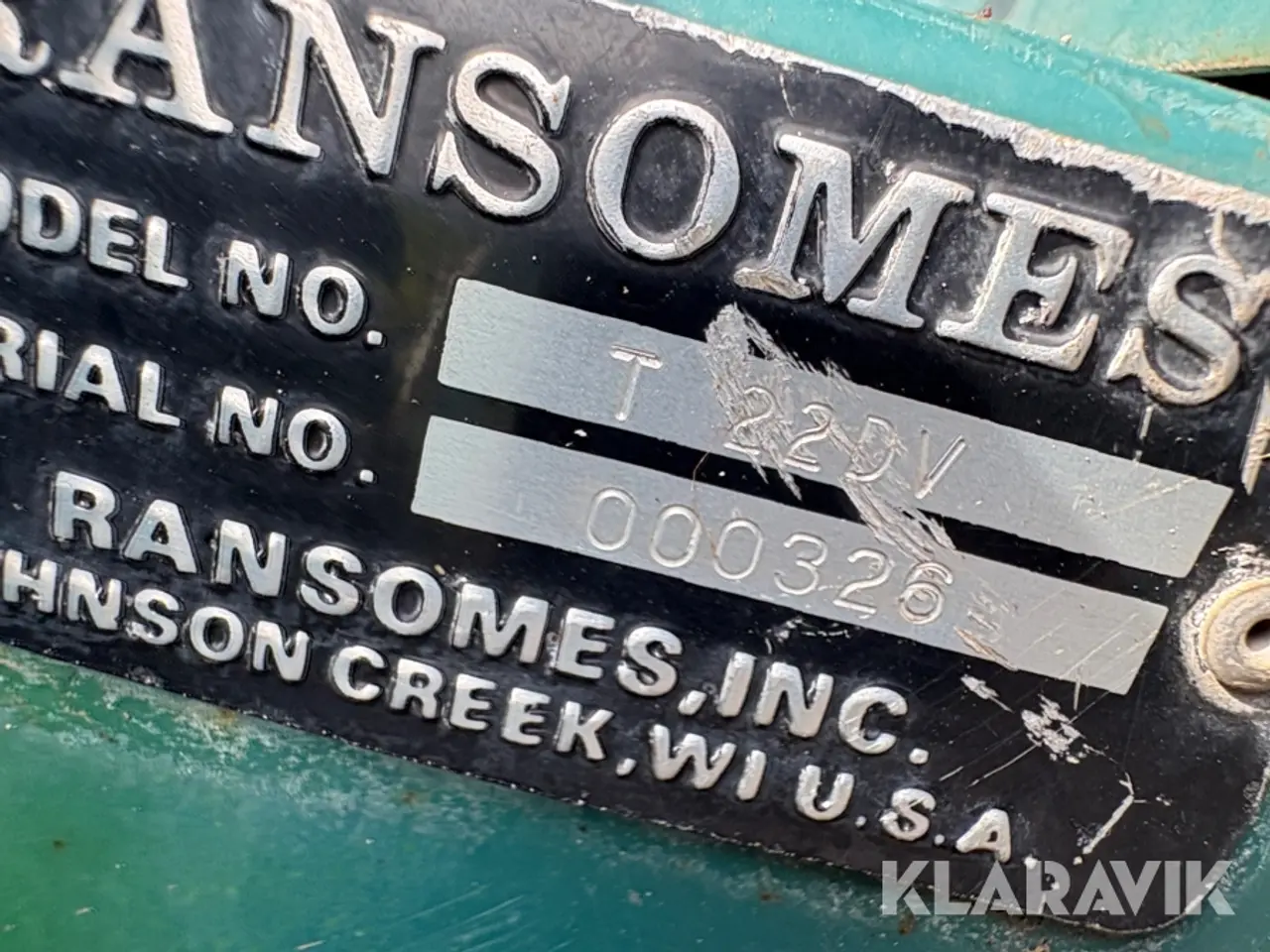 Billede 5 - Græsslåmaskine Ransomes Bob-cat T22DV