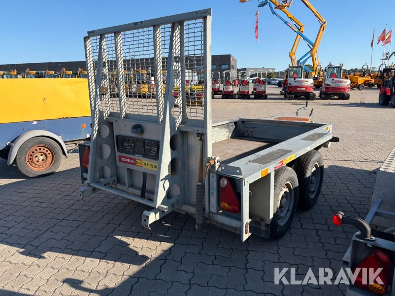 Billede 3 - Maskintrailer Ifor williams GX, 84Ramp AT6460